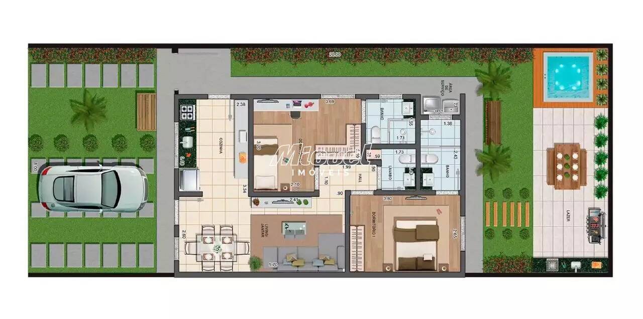 Casa à venda com 2 quartos, 62m² - Foto 5