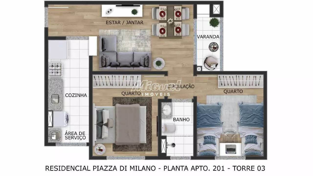 Apartamento à venda com 2 quartos, 48m² - Foto 23